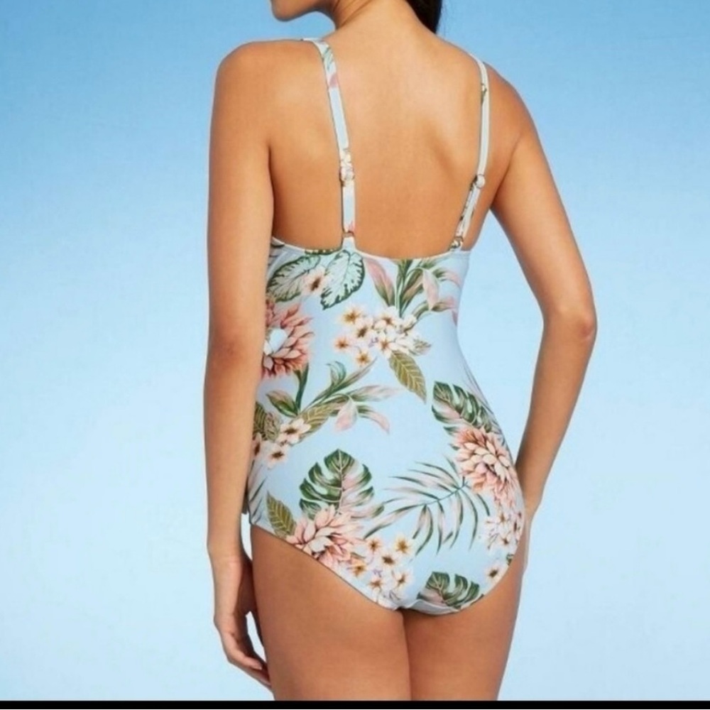 Kona Sol One Piece Floral Swimsuit (XL) - Picture 2 of 3